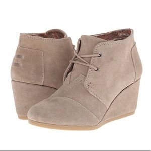 TOMS Desert Wedge Bootie